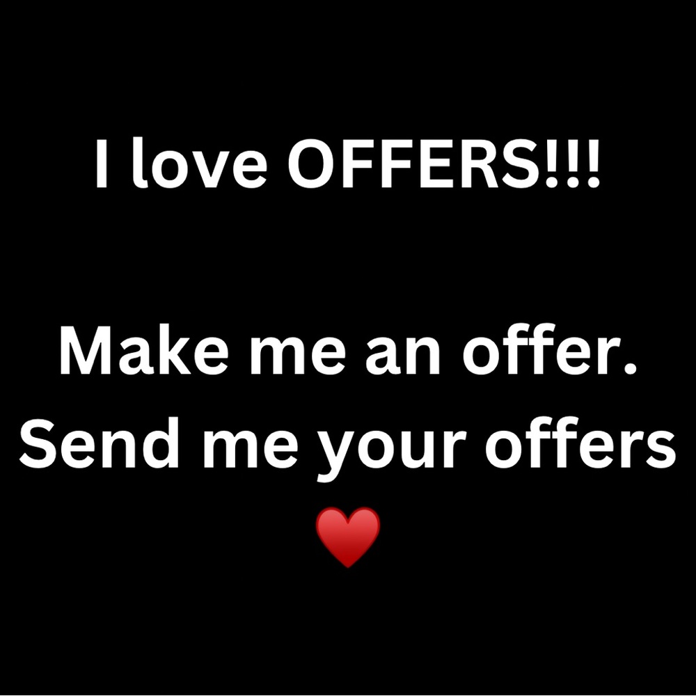 Send me offers ♥️♥️♥️♥️